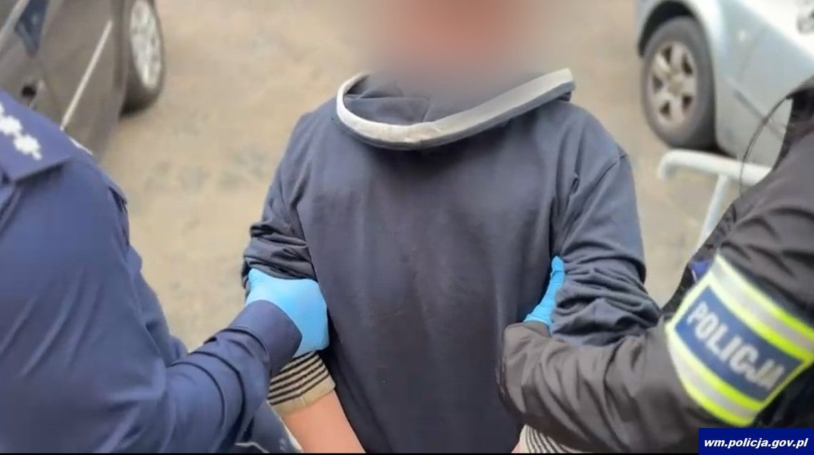 Miał zakaz zbliżania się do własnej siostry, ale i tak ją nachodził i pił. Groził jej nawet przy policjantach