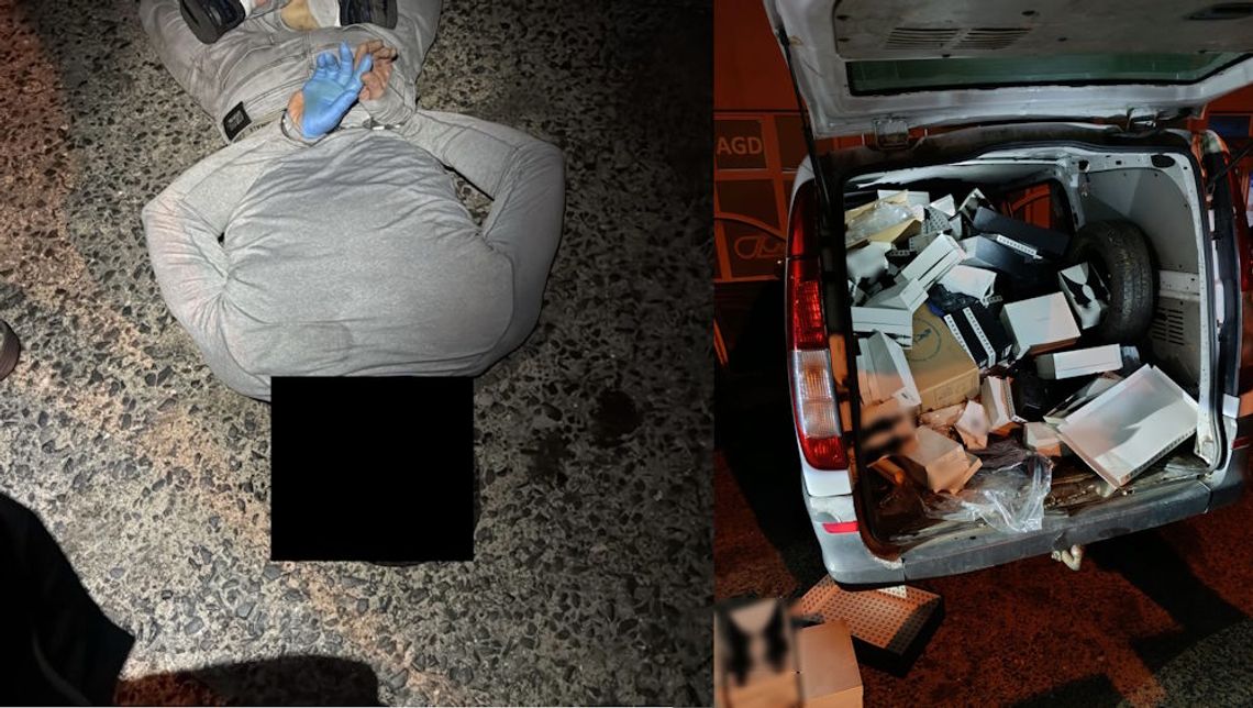 Milionowy łup w skradzionym Mercedesie. Kierowca był pod wpływem amfetaminy Milionowy łup w skradzionym Mercedesie. Kierowca był pod wpływem amfetaminy