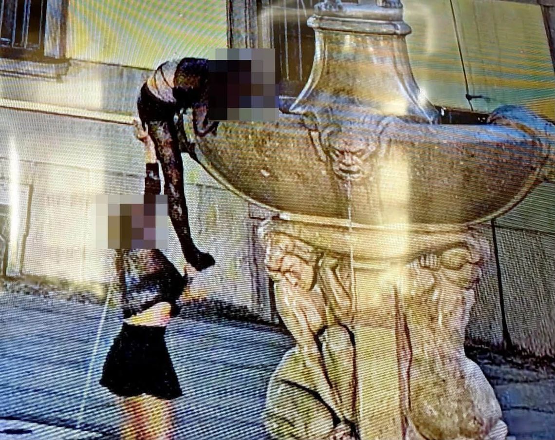 Młoda kobieta wyrwała szpadę szermierzowi. Od razu wpadła w ręce strażników miejskich i policjantów Młoda kobieta wyrwała szpadę szermierzowi. Od razu wpadła w ręce strażników miejskich i policjantów