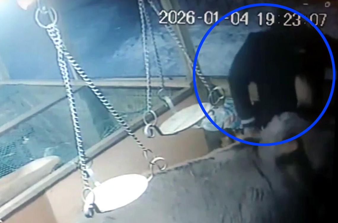 Na oczach zdziwionych osłów wskoczył do stajenki betlejemskiej i obrobił skarbony. Mężczyzna uciekł z pieniędzmi