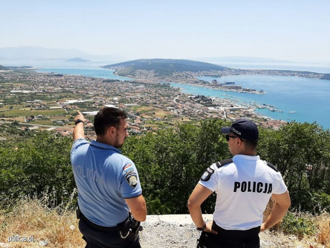 Na wakacjach w Chorwacji możesz spotkać polskiego policjanta. Ruszyli w ślad za rodakami