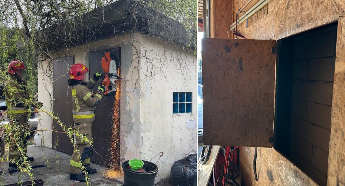 Nalot kryminalnych na warsztat samochodowy. Właściciel ukrywał kontrabandę w specjalnej skrytce