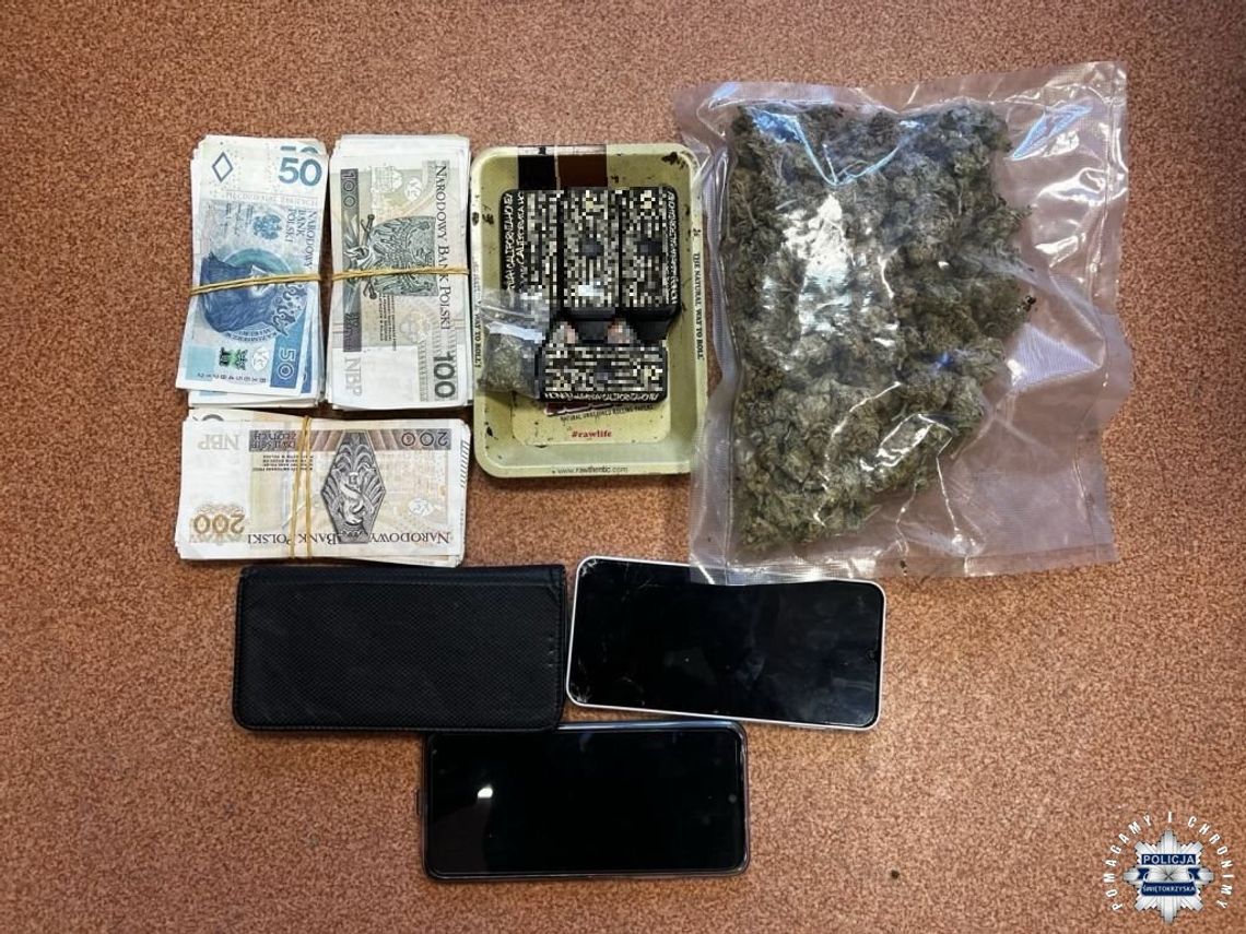 Nastolatkowie mieli 15 tysięcy zł w gotówce. Policjanci szukali dalej i znaleźli sporo narkotyków Nastolatkowie mieli 15 tysięcy zł w gotówce. Policjanci szukali dalej i znaleźli sporo narkotyków