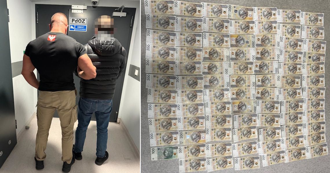 Nerwowe zachowanie przy bankomacie zdradziło oszusta. Gruzin zatrzymany z grubą gotówką Nerwowe zachowanie przy bankomacie zdradziło oszusta. Gruzin zatrzymany z grubą gotówką