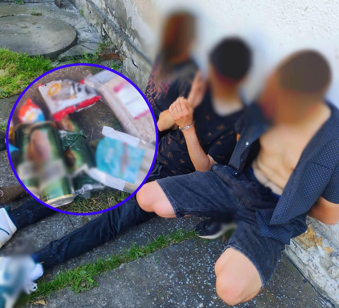 Nie mieli kasy i ogromną ochotę na grilla. Koledzy złapani na kradzieży kiełbasy i piwa
