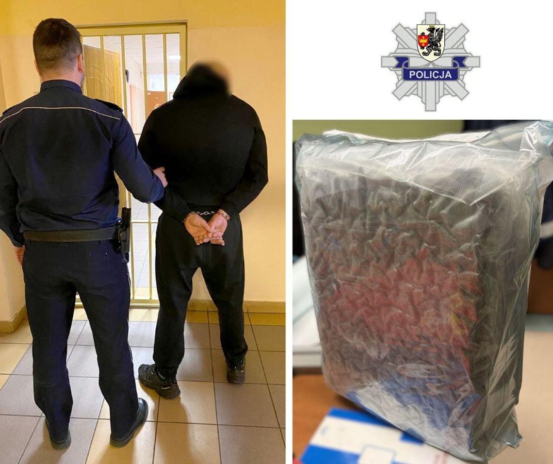 Niebezpieczny pościg za dilerem. Potrącił policjanta, by zachować trzy kilogramy narkotyków