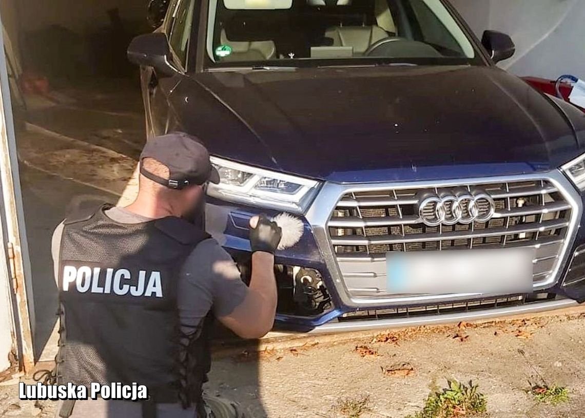 Niemiec płakał, jak zgłaszał kradzież. W tym czasie jego auto stało już na policyjnym parkingu w Polsce