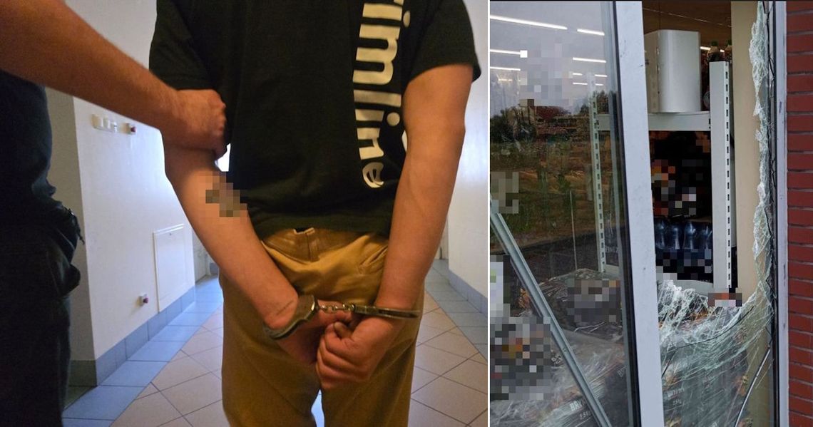 Niszczyli witryny sklepów, a potem przebrani w kombinezony malarskie dokonywali kradzieży [WIDEO]