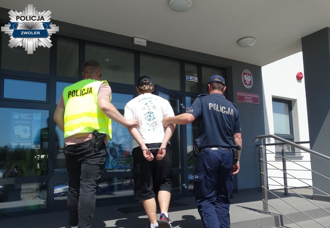 Nocna awantura nastolatków zakończona uszkodzeniem ciała. 19-latek ranił ostrym narzędziem 18-latka