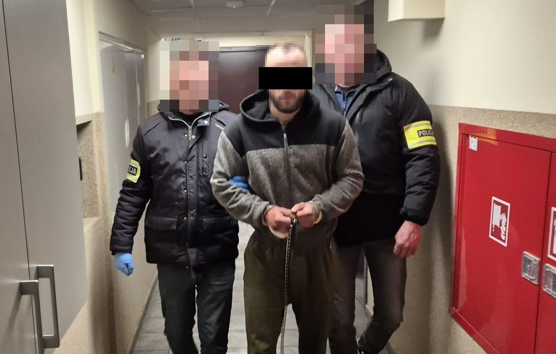 Nożownik recydywista zatrzymany po akcji kontrterrorystów. Jedną ze swoich ofiar oszpecił. WIDEO