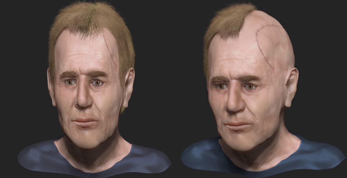 Odnaleziona czaszka i tajemnica sprzed lat. Tak mógł wyglądać mężczyzna. Śledczy liczą na przełom