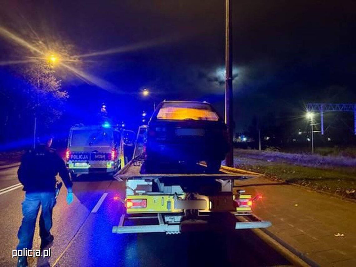 Pijany kierowca próbował uciec policji. Nocny pościg ulicami miasta Pijany kierowca próbował uciec policji. Nocny pościg ulicami miasta