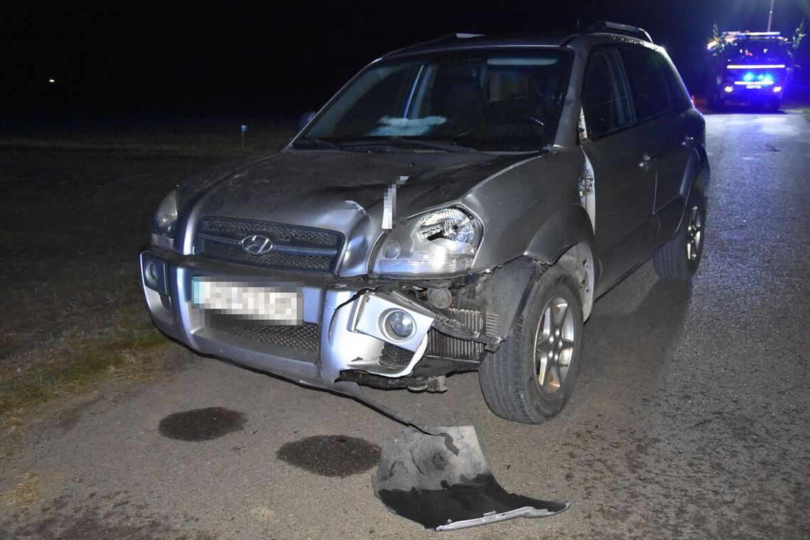 Pijany kierowca wjechał w dwie osoby, które przechodziły przez jezdnię. Miał 1,5 promila Pijany kierowca wjechał w dwie osoby, które przechodziły przez jezdnię. Miał 1,5 promila
