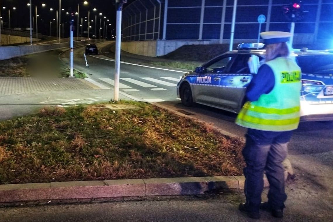 Pijany kierowca wjechał w rodzinę na chodniku. Zabił psa, matka z dwójką dzieci trafili do szpitala