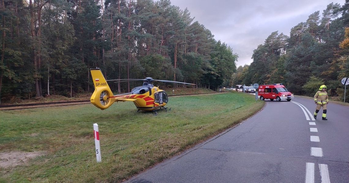 Pijany kierowca zjechał na czołówkę z rowerzystą. Poszkodowany 16-latek doznał ciężkich obrażeń Pijany kierowca zjechał na czołówkę z rowerzystą. Poszkodowany 16-latek doznał ciężkich obrażeń