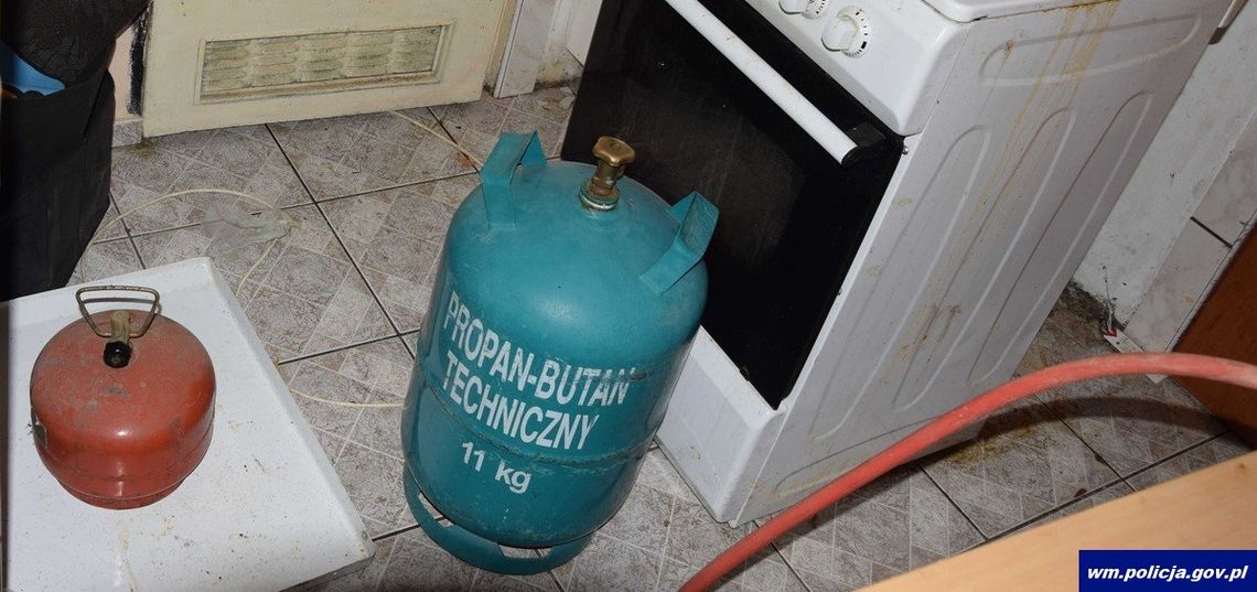 Pijany mężczyzna celowo wypuszczał gaz na klatkę. Konieczna była ewakuacja mieszkańców bloku