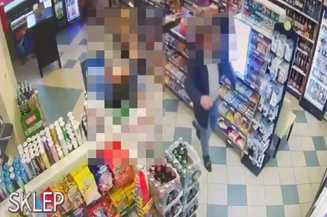Pijany mężczyzna wściekł się, bo nie mógł kupić więcej alkoholu. Zaczął demolować sklep