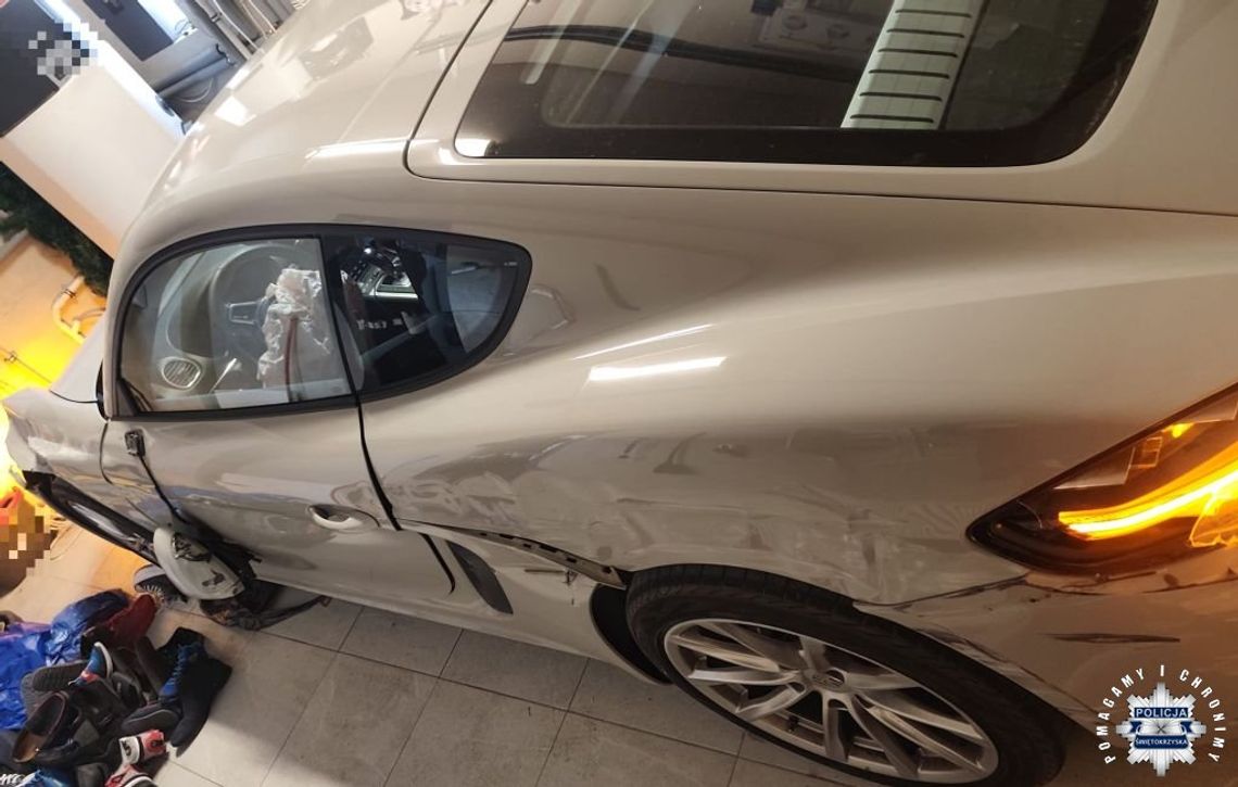 Pijany rajd luksusowym Porsche na S7. Miał 3 promile i sądowy zakaz, doprowadził do karambolu
