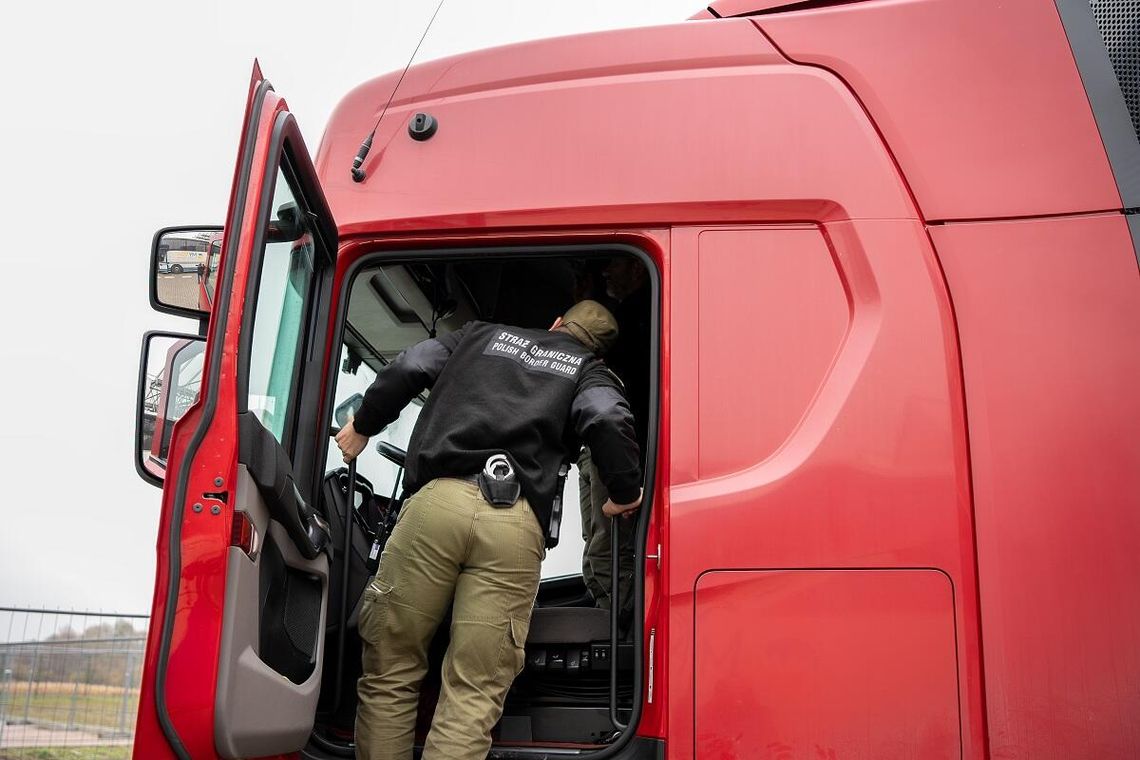 Pijany Ukrainiec za kierownicą tira. Chciał wjechać do Polski mając trzy promile we krwi