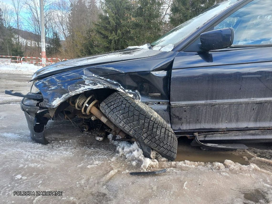 Po pijaku spowodował kolizję i uciekał policji. Po zatrzymaniu wydmuchał ponad trzy promile