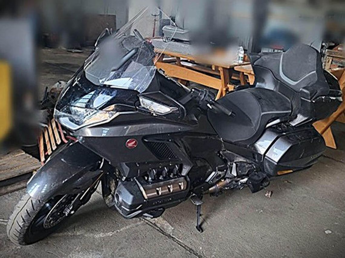 Po włamaniu do domu odjechał na motocyklu wartym 136 tysięcy zł. Zabrał też kurtkę i kask