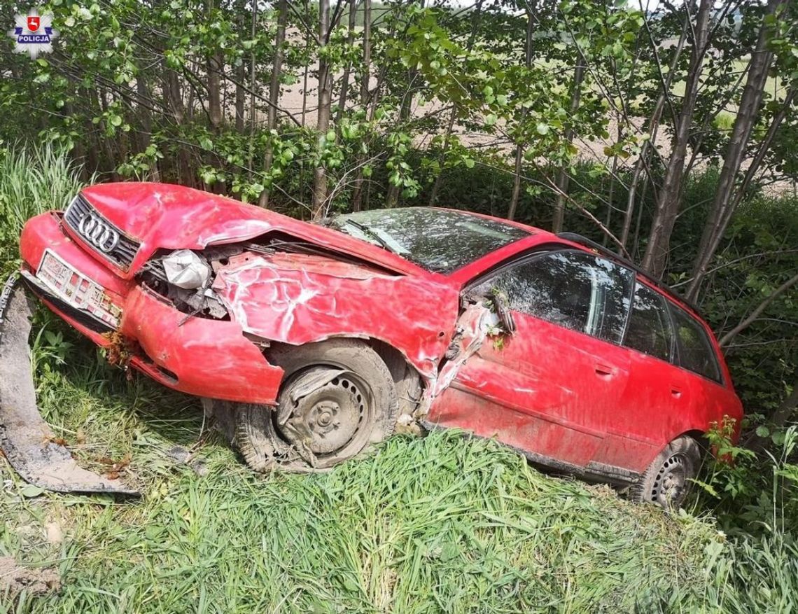 Po wypadku pijany kierowca zbiegł i chował się u mamy. Wpadł, bo w aucie zostawił mandat karny