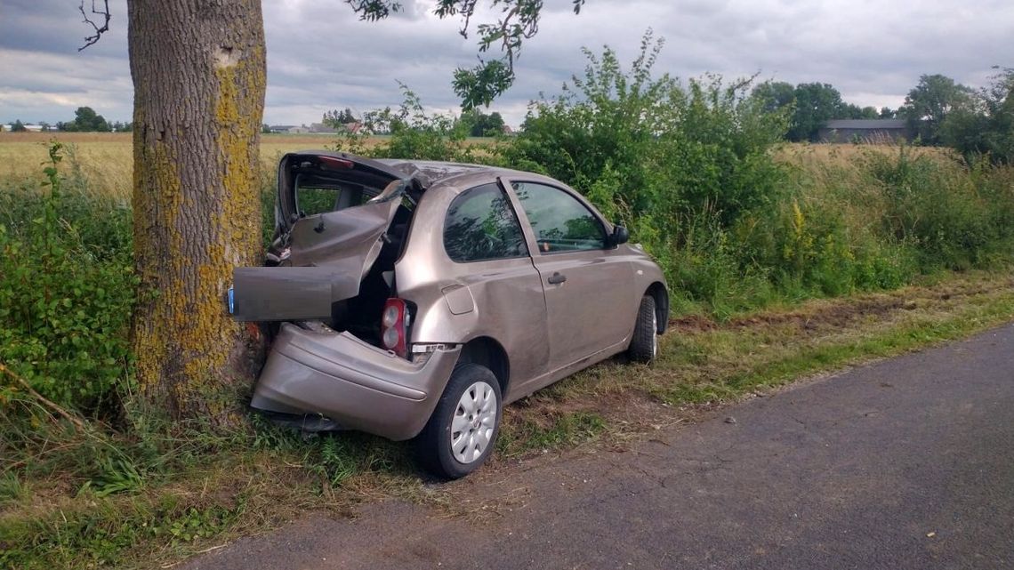 Podczas jazdy pijany pasażer zaciągnął hamulec ręczny. W wypadku ciężko ranny został 5-latek