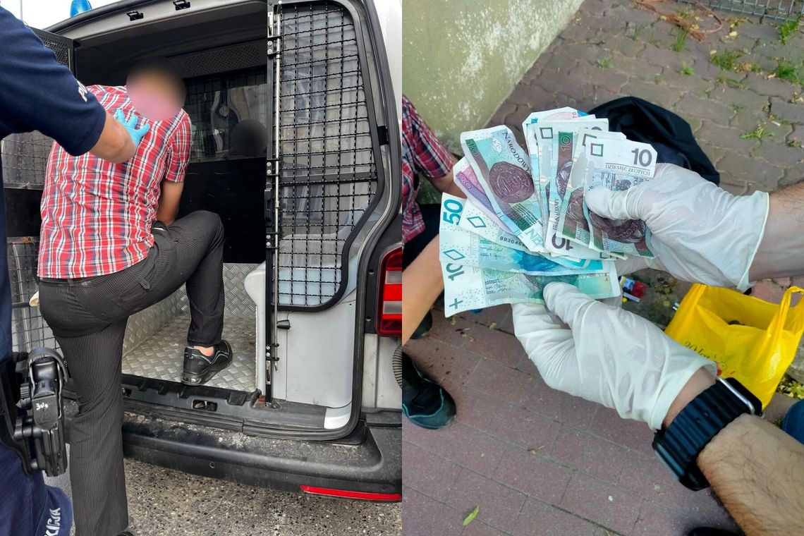 Podczas mszy schował się w konfesjonale i czekał, aż wszyscy wyjdą. Potem dobrał się do skarbony