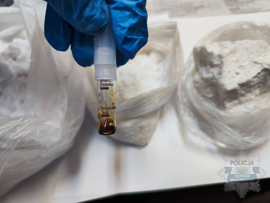 Podczas nalotu znaleźli u 33-latka ponad kilogram narkotyków. Mężczyzna został zatrzymany