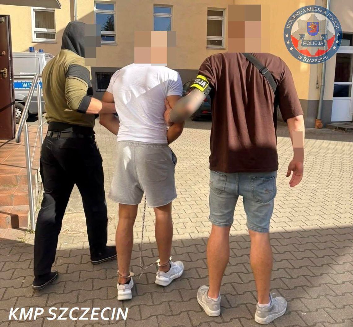 Podpalili jacht i próbowali zabić człowieka. Drastyczne sceny na szczecińskim nabrzeżu
