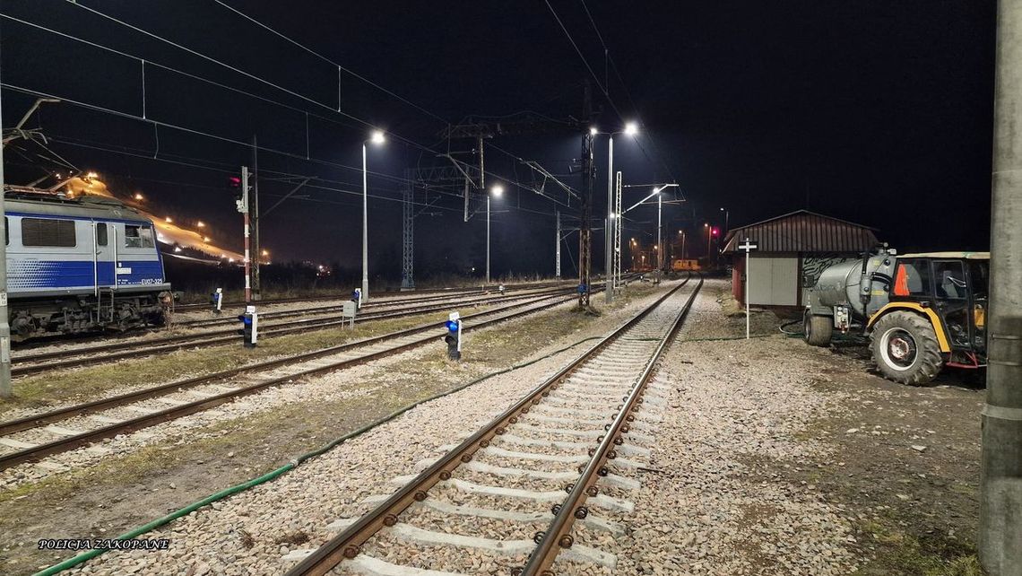 Pojechali razem do Zakopanego, ale się pokłócili. Kobieta chciała wracać do domu po torach