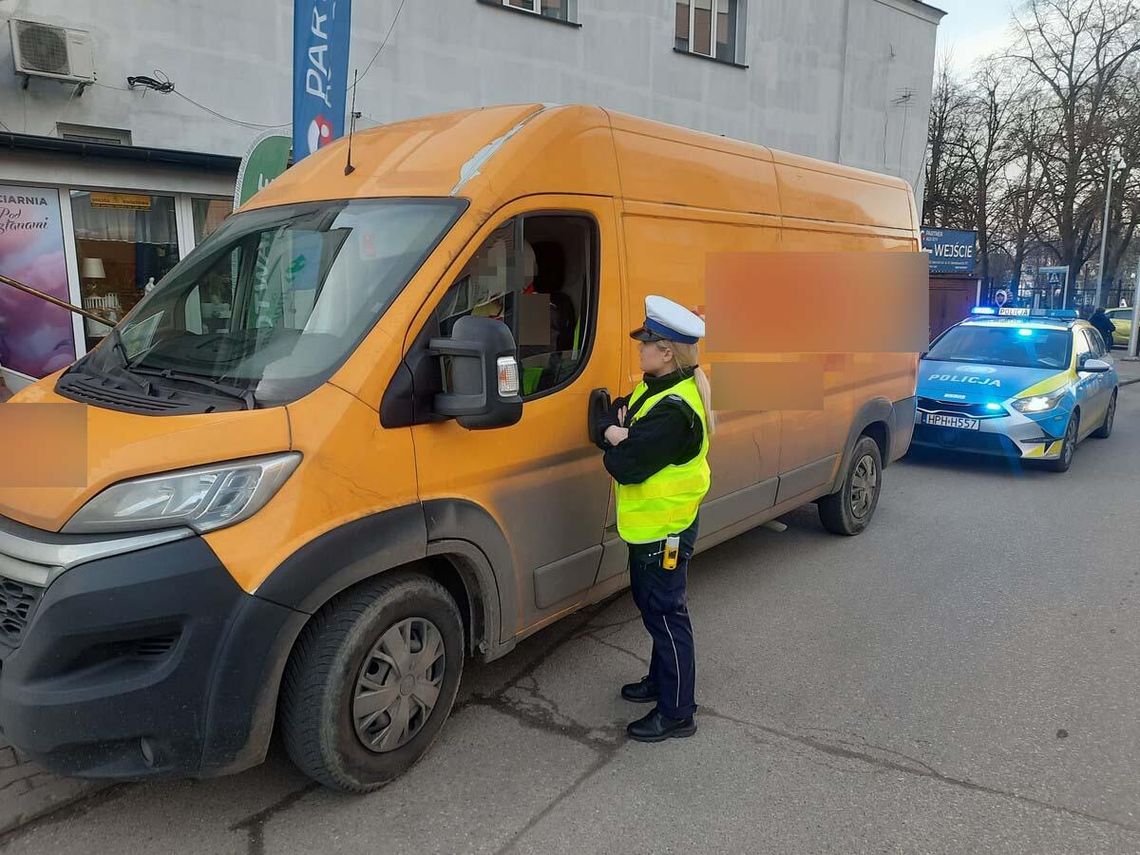 Policja bierze pod lupę kurierów, sprawdza trzeźwość i uprawnienia. Niektórzy tego dnia nie dotarli do celu z przesyłkami