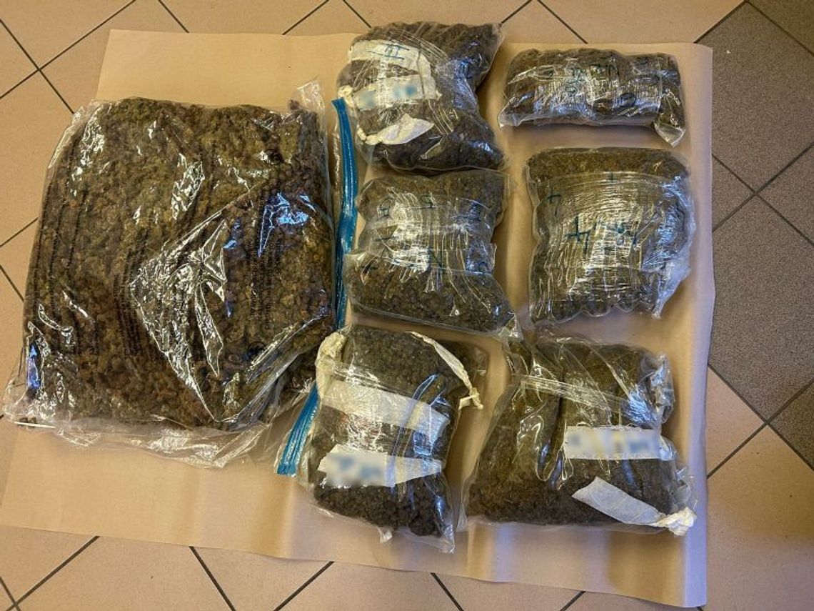 Policjanci namierzyli 33-latka z narkotykami. Podczas przeszukania znaleźli 9 kilogramów marihuany Policjanci namierzyli 33-latka z narkotykami. Podczas przeszukania znaleźli 9 kilogramów marihuany