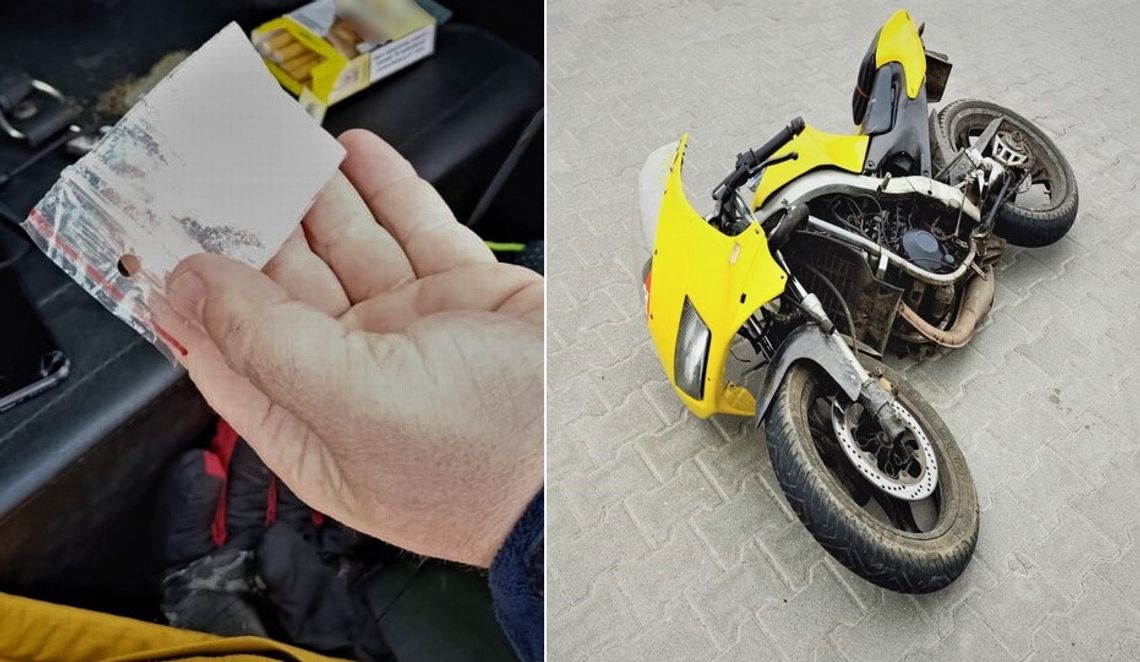 Policjanci ścigali naćpanego motocyklistę. Odpowie za trzy przestępstwa [WIDEO]