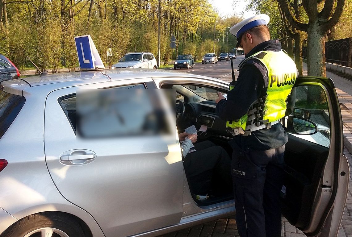 Policjanci skontrolowali "elkę" i zdębieli. Kursant był pijany i miał sądowy zakaz prowadzenia