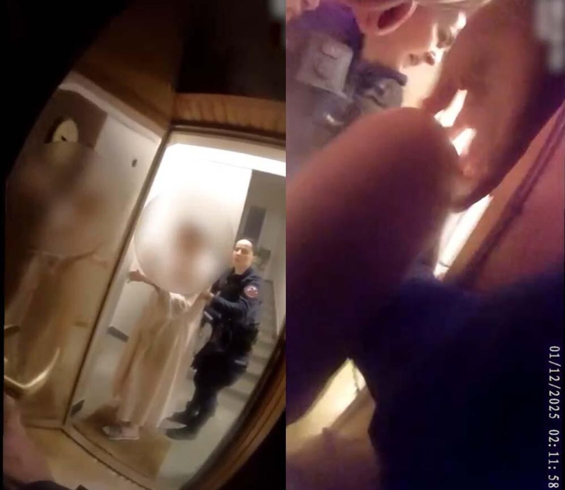 Policjanci uratowali kobiety z pożaru. Z narażeniem życia weszli do płonącego mieszkania Komenda Miejska Policji w Krakowie