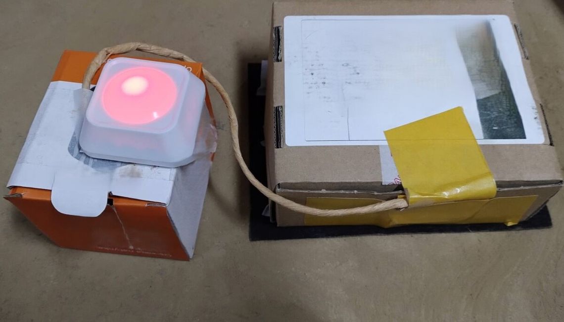 Policjanci wezwani do tajemniczej paczki w sklepie. Okazało się, że... to praca domowa nastolatków