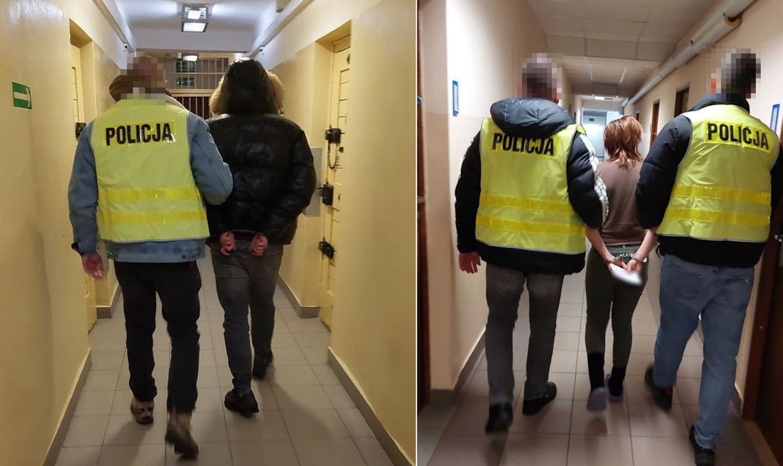 Policjanci zaatakowani w noc sylwestrową: 21-latek obrzucał ich petardami, a 31-latka zwyzywała