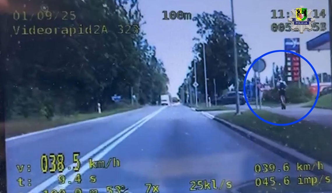 Policjanci zmierzyli prędkość 14-latka na hulajnodze elektrycznej. Jechał prawie dwa razy szybciej niż pozwala prawo