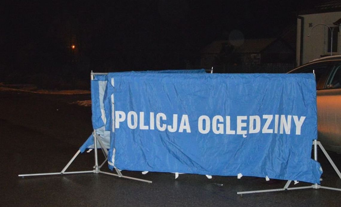 Policjant pod wpływem alkoholu spowodował śmiertelny wypadek i zbiegł z miejsca