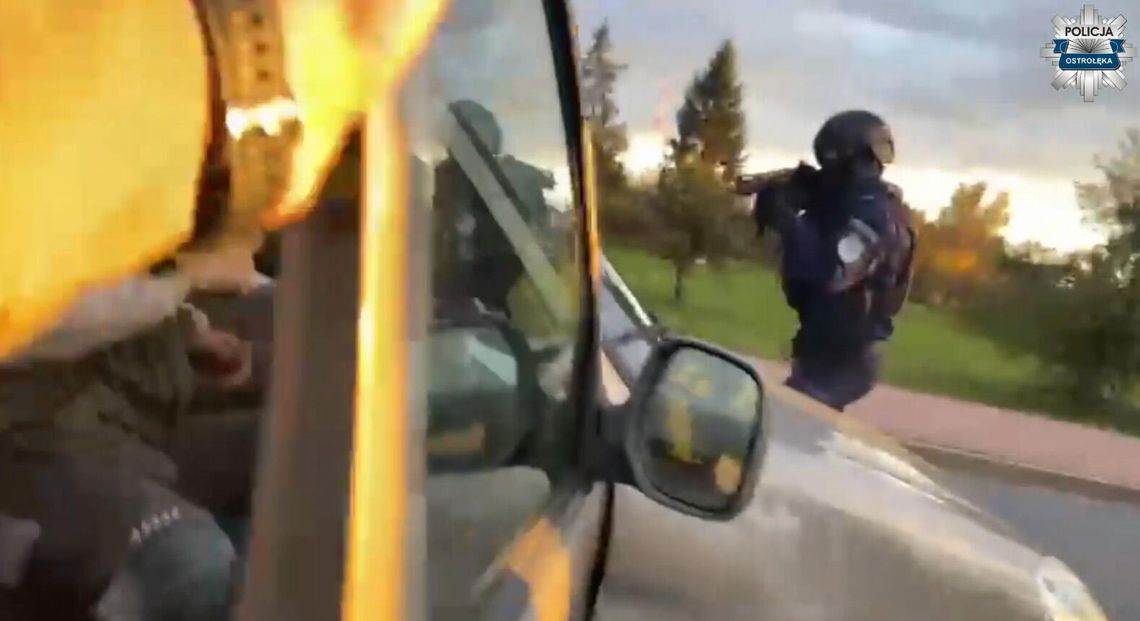 Policyjna akcja z udziałem Grupy Realizacyjnej i zatrzymanie niebezpiecznego przestępcy