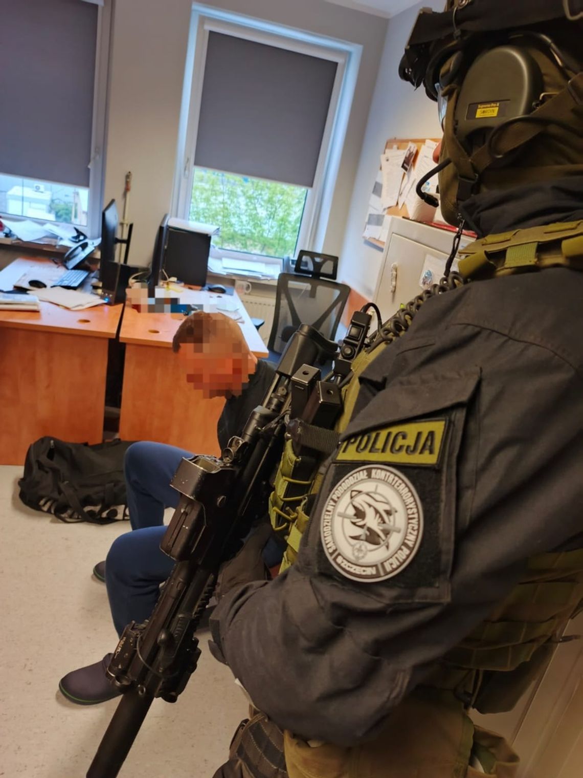 Policyjni kontrterroryści w akcji. Zatrzymany 33-latek ma na koncie pobicie i groźby karalne