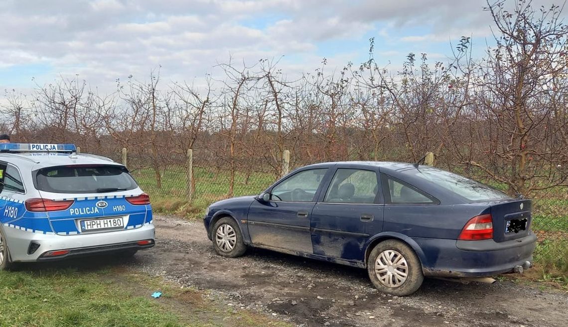 Policyjny pościg za oplem. Kierowca uciekał, bo miał prawie 4 promile we krwi