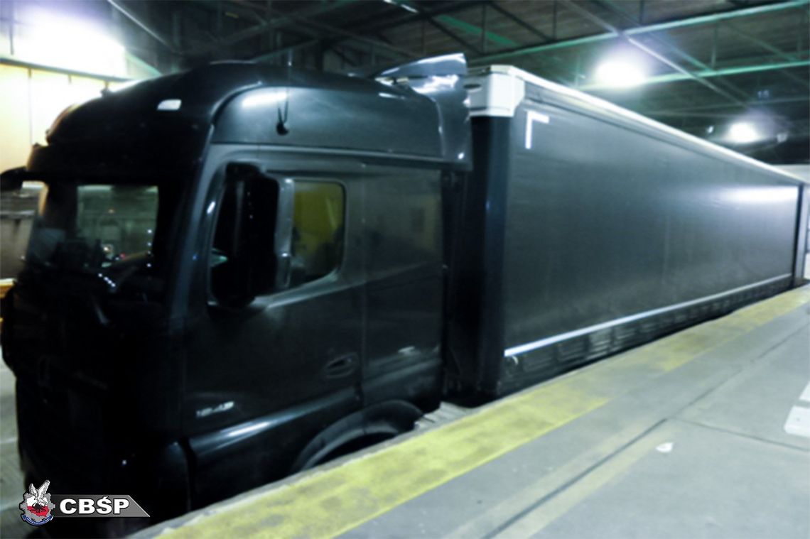 Polscy kierowcy tirów przemycili ponad 200 kg narkotyków. Osiem osób usłyszało zarzuty