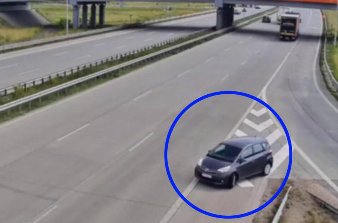 Pomyliła zjazdy na autostradzie, więc po prostu pojechała pod prąd. Zatrzymał ją transport medyczny