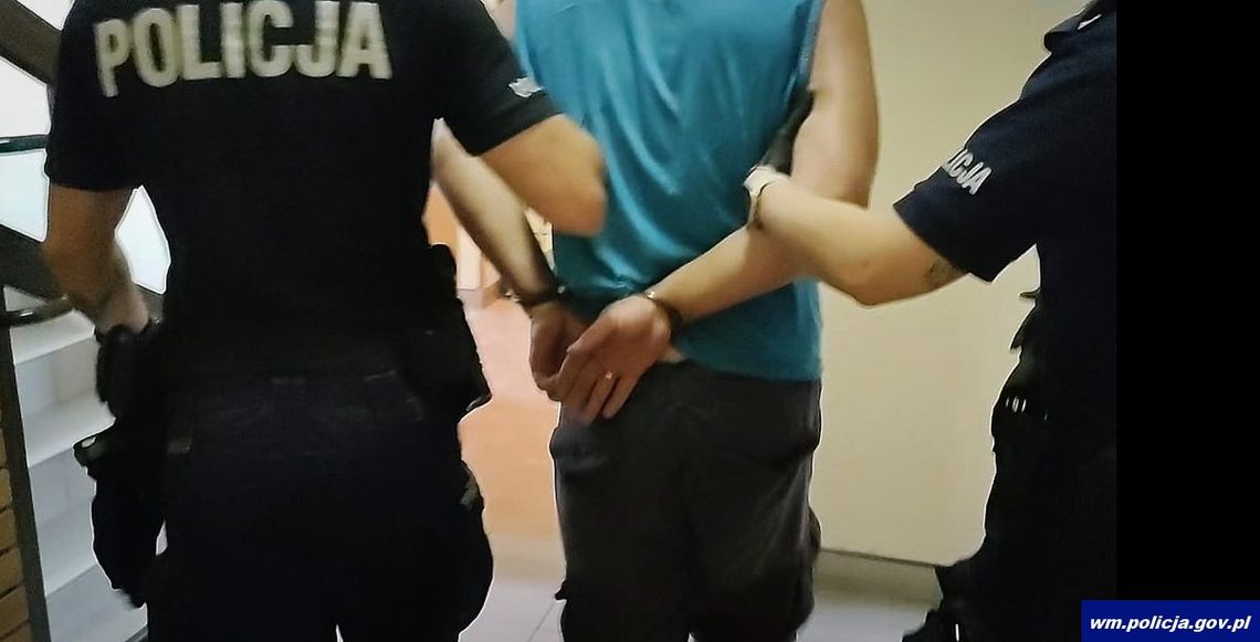 Poprosiła agresywnego 37-latka, żeby się uspokoił. Wyjął nóż i groził, że zrobi jej krzywdę