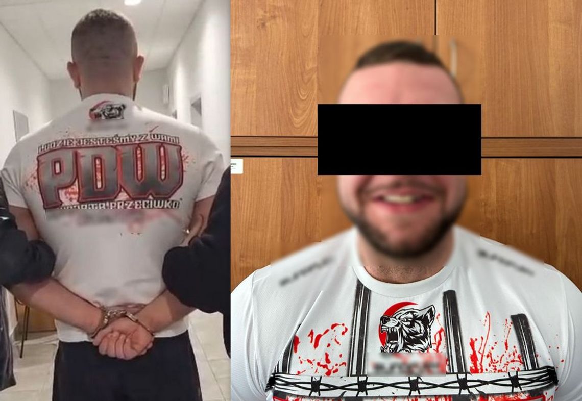 Poszukiwany 21-latek zatrzymany podczas treningu na siłowni. Ma do odsiedzenia wyrok