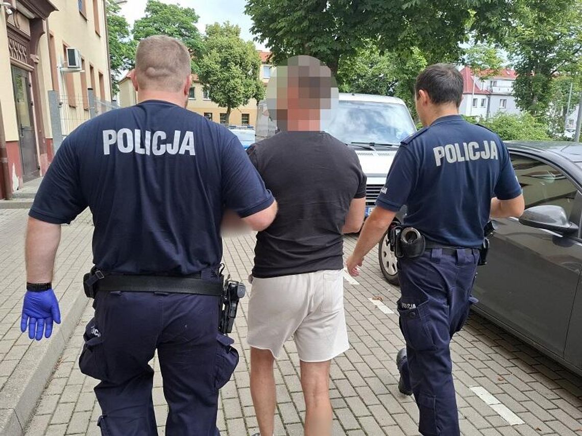 Poszukiwany chciał skryć się nad morzem. Planował podjąć pracę sezonową, wpadł przez kolegę