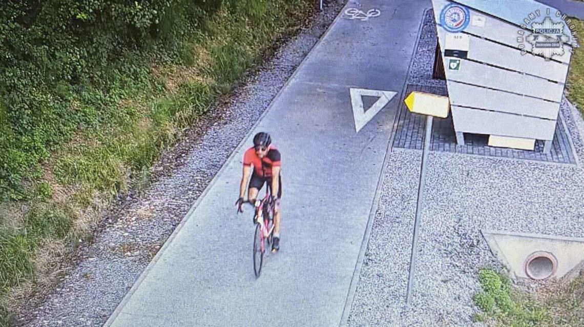 Poszukiwany sprawca wypadku na znanej trasie rowerowej. Zostawił ranną kobietę bez pomocy