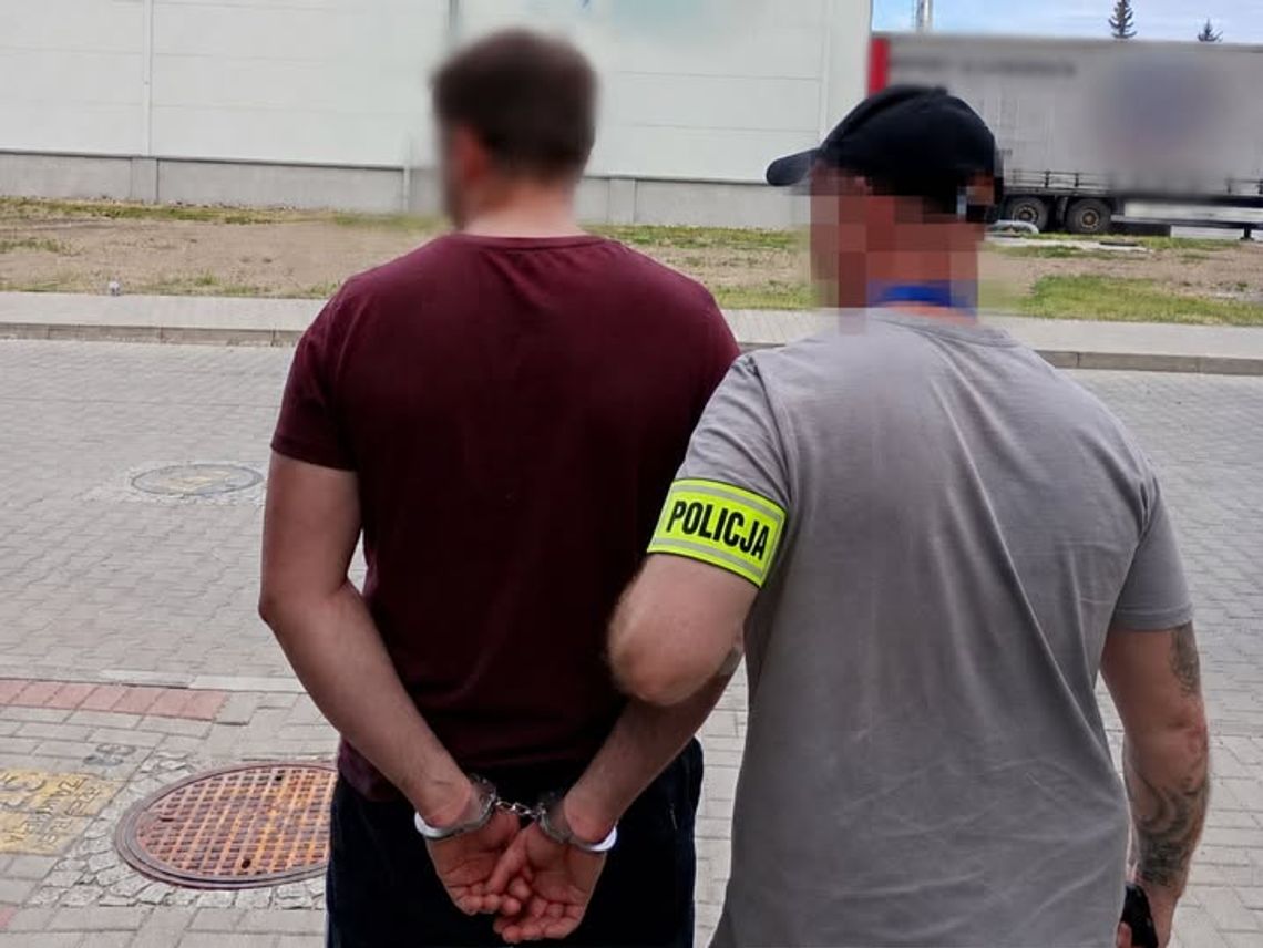 Poszukiwany złodziej zatrzymany w pracy. Tłumaczył, że... zapomniał o zaległym wyroku